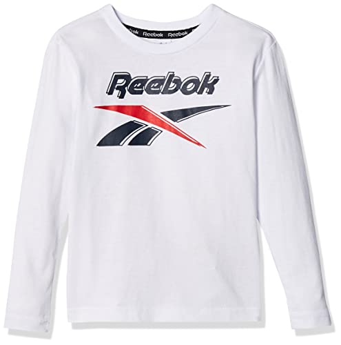 Reebok Kinder T-Shirt Lit Intl L/S XL weiß von Reebok