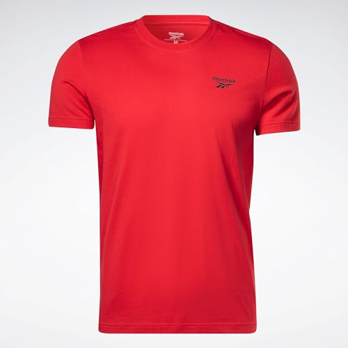 Reebok Kurzärmliges T-Shirt Identitäts-logo, Vektor, Rot/Schwarz, L EU Reebok Kurzärmliges T-Shirt Identitäts-logo, Vektor, Rot/Schwarz, L EU von Reebok