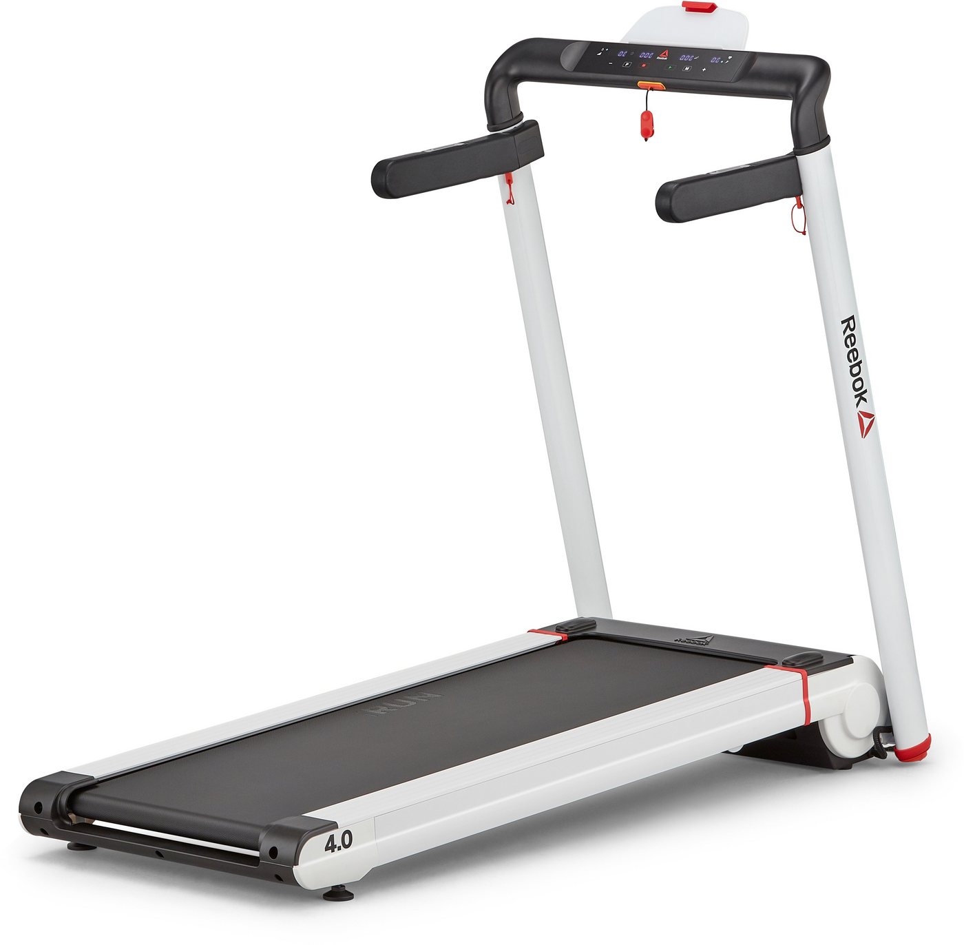 Reebok Laufband i-Run 4.0 (im Ultra-Kompakt Faltdesign, mit Tablet-/Handyhalterung), bis max. 16 km/h, klappbar Reebok Laufband i-Run 4.0 (im Ultra-Kompakt Faltdesign, mit Tablet-/Handyhalterung), bis max. 16 km/h, klappbar von Reebok