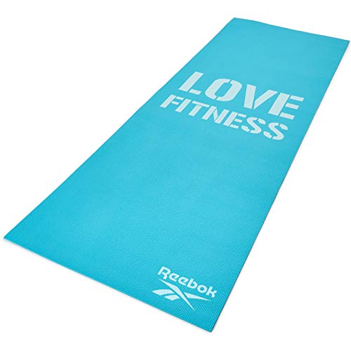 Reebok Love Fitnessmatte, blau von Reebok