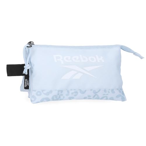 Reebok Maura Federmäppchen, dreifach, Blau, 22 x 12 x 5 cm, Polyester, von Joumma Bags, blau, Talla única, Dreifachmäppchen Reebok Maura Federmäppchen, dreifach, Blau, 22 x 12 x 5 cm, Polyester, von Joumma Bags, blau, Talla única, Dreifachmäppchen von Reebok