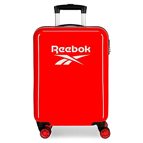 Reebok Maveryck Kabinenkoffer Rot 38 x 55 x 20 cm Starres ABS Seitliches Zahlenschloss 34 L 2,86 kg 4 Doppelräder Handgepäck Reebok Maveryck Kabinenkoffer Rot 38 x 55 x 20 cm Starres ABS Seitliches Zahlenschloss 34 L 2,86 kg 4 Doppelräder Handgepäck von Reebok