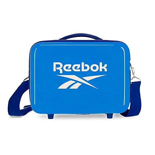 Reebok Maveryck Anpassbarer Kulturbeutel mit blauem Schultergurt 29 x 21 x 15 cm starres ABS 9,14 l 0,6 kg von Reebok