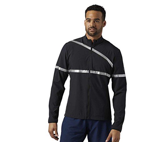 Reebok OSR Hero JKT Jacke, Herren S Schwarz von Reebok