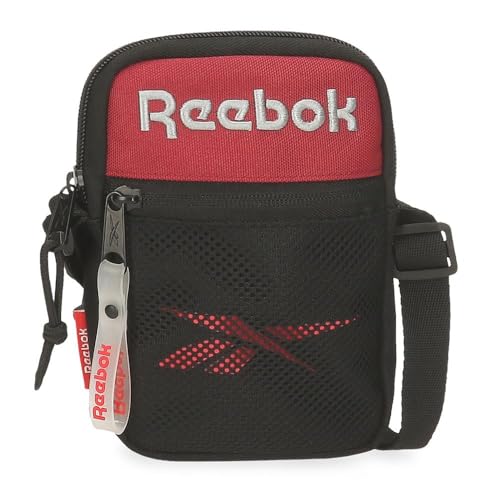 Reebok Portland Umhängetasche, klein, Schwarz, 12 x 17 x 2,5 cm, Polyester, Schwarz, Talla única, Kleine Umhängetasche Reebok Portland Umhängetasche, klein, Schwarz, 12 x 17 x 2,5 cm, Polyester, Schwarz, Talla única, Kleine Umhängetasche von Reebok
