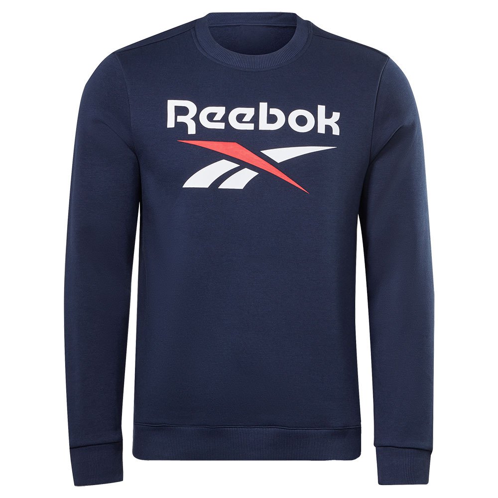 Reebok Ri Flc Big Logo Crew Sweatshirt Blau 2XL Mann von Reebok