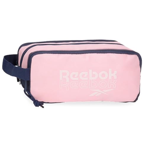 Reebok Sidney Federmäppchen, dreifach, Rosa, 22 x 10 x 9 cm, Polyester, von Joumma Bags, Rosa, Talla única, Dreifachmäppchen Reebok Sidney Federmäppchen, dreifach, Rosa, 22 x 10 x 9 cm, Polyester, von Joumma Bags, Rosa, Talla única, Dreifachmäppchen von Reebok
