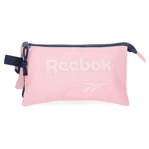 Reebok Sidney Federmäppchen, dreifach, Rosa, 22 x 12 x 5 cm, Polyester, von Joumma Bags, Rosa, Talla única, Dreifaches Federmäpp Reebok Sidney Federmäppchen, dreifach, Rosa, 22 x 12 x 5 cm, Polyester, von Joumma Bags, Rosa, Talla única, Dreifaches Federmäpp von Reebok