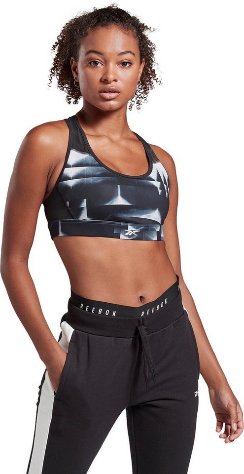 Reebok Sport-BH SH Hero Racer Bra-Itajime BLACK Reebok Sport-BH SH Hero Racer Bra-Itajime BLACK von Reebok