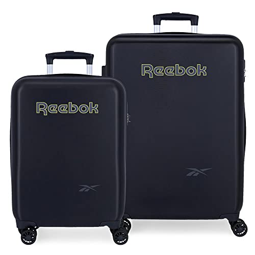 Reebok Summerville Kofferset Blau 55/68 cm Starres ABS Seitliches Zahlenschloss 104L 6 kg 4 Doppelrollen Handgepäck Reebok Summerville Kofferset Blau 55/68 cm Starres ABS Seitliches Zahlenschloss 104L 6 kg 4 Doppelrollen Handgepäck von Reebok