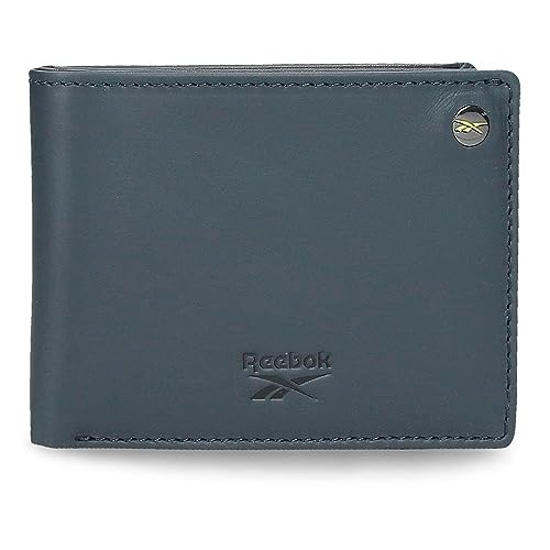Reebok Switch Horizontale Geldbörse mit Geldbörse, Blau, 11 x 8 x 1 cm, Leder, blau, Talla única, Horizontale Geldbörse mit Geldbörse Reebok Switch Horizontale Geldbörse mit Geldbörse, Blau, 11 x 8 x 1 cm, Leder, blau, Talla única, Horizontale Geldbörse mit Geldbörse von Reebok