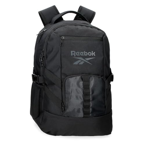 Reebok Cross Truck One Rucksack für Laptop, aus Polyester, seitliche Kompression zur Anpassung der Last, breite ergonomische und gepolsterte Schultergurte von Joumma Bags, Schwarz, Talla única, Reebok Cross Truck One Rucksack für Laptop, aus Polyester, seitliche Kompression zur Anpassung der Last, breite ergonomische und gepolsterte Schultergurte von Joumma Bags, Schwarz, Talla única, von Reebok