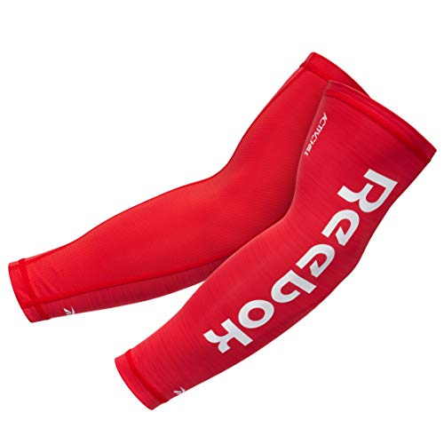 Reebok Unisex-Adult ACTIVCHILL Armstulpen, Rot, M Reebok Unisex-Adult ACTIVCHILL Armstulpen, Rot, M von Reebok