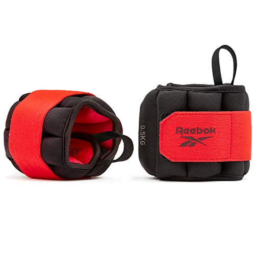 Reebok Unisex Adult Flexlock Handgelenkgewichte, Schwarz, 0 5KG EU Reebok Unisex Adult Flexlock Handgelenkgewichte, Schwarz, 0 5KG EU von Reebok