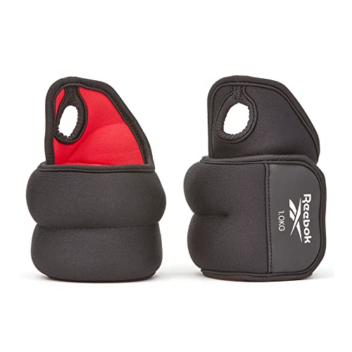 Reebok Unisex Handgelenk-gewichte - Handgelenk Gewichte 1Kg, Schwarz, 1 KG EU Reebok Unisex Handgelenk-gewichte - Handgelenk Gewichte 1Kg, Schwarz, 1 KG EU von Reebok
