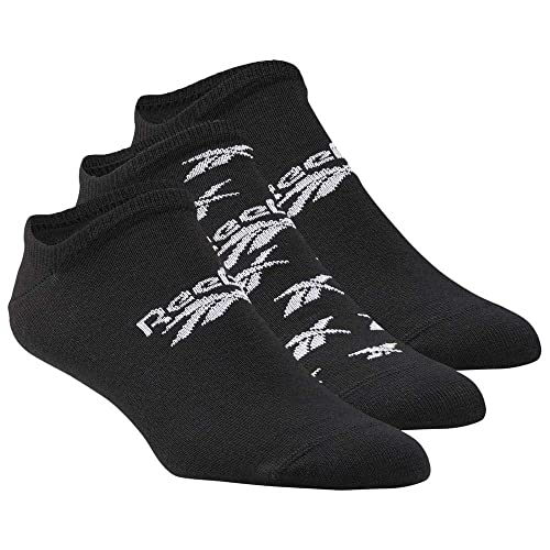 Reebok Unisex Socken Cl Fo Invisible Sock 3P, Black, GG6679, L von Reebok