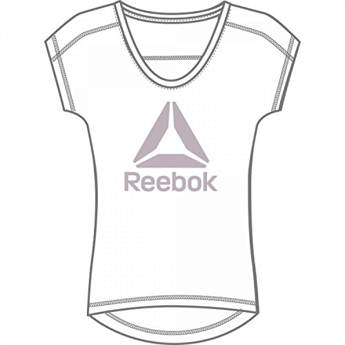 Reebok Wor Supremium 2.0 T Damen-T-Shirt M weiß von Reebok