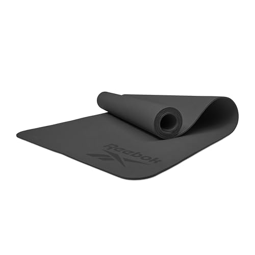 Yoga-Matte – 4 mm, schwarz Yoga-Matte – 4 mm, schwarz von Reebok
