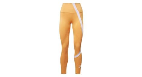 lange tights reebok vector workout ready women orange   weis von Reebok