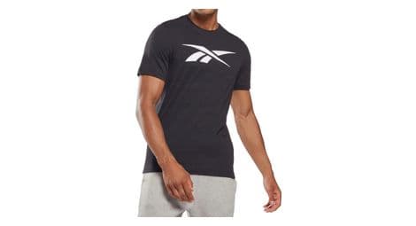 reebok graphic series vector kurzarmtrikot schwarz von Reebok