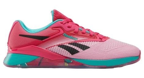 reebok nano x4 cross trainingsschuhe pink blau damen von Reebok