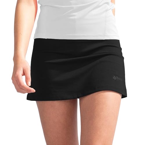 Reece Sportrock - Fundamental Skort Ladies - Sportrock für Hockey und Tennis - Rock mit Hose Drunter - mit Taschen und Atmungsaktivem Material - Tennisrock - Schwarz - Größe XXL Reece Sportrock - Fundamental Skort Ladies - Sportrock für Hockey und Tennis - Rock mit Hose Drunter - mit Taschen und Atmungsaktivem Material - Tennisrock - Schwarz - Größe XXL von Stanno