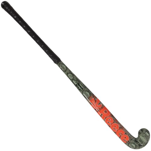 Reece Hockey Stick - Junior - Alpha Jr - All -Gebrauch, Leicht und Langlebig - Geeignet für Hockey - Grün - Größe 35 von Reece