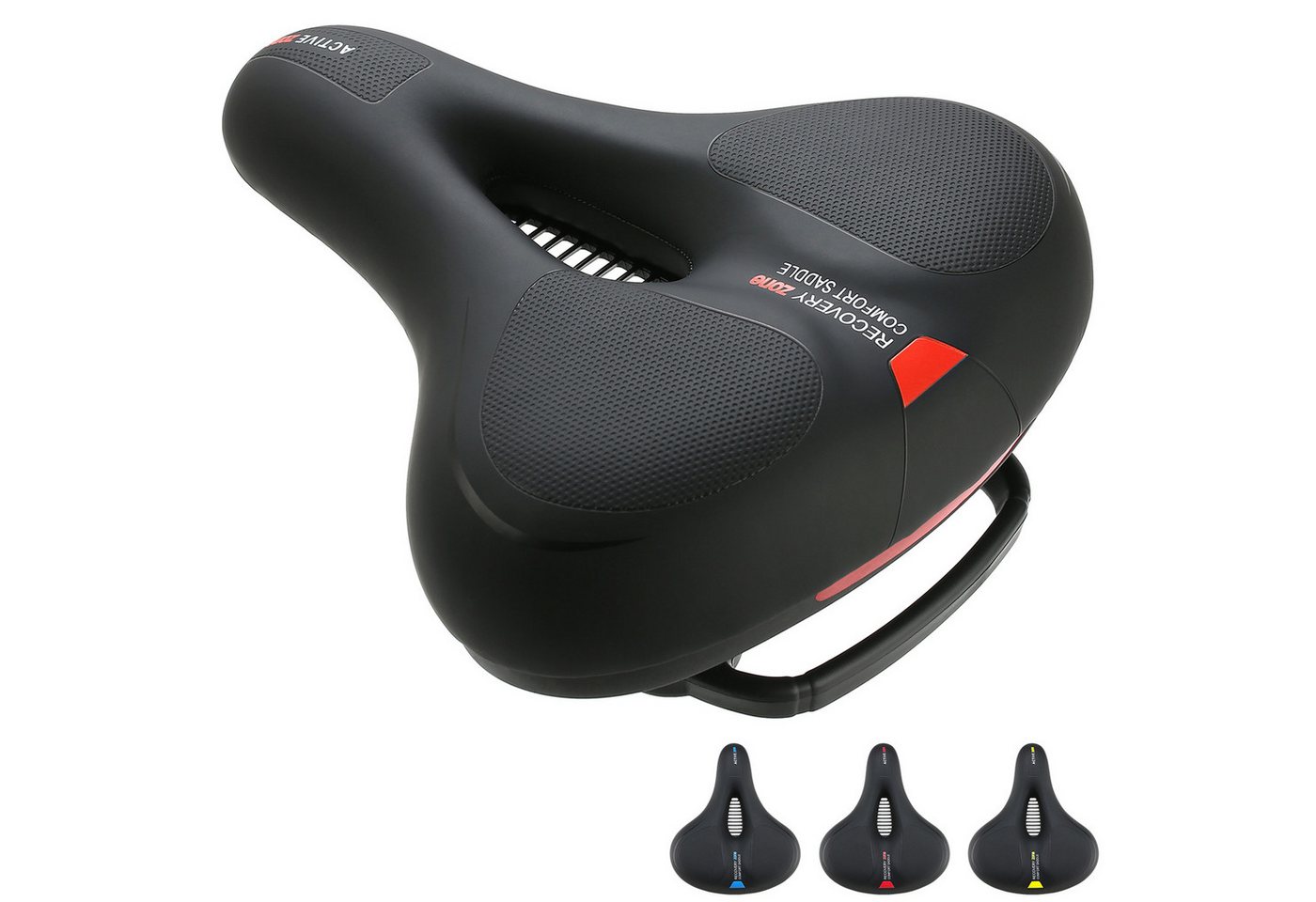 Refined Living Fahrradsattel Bequem Weich Fahrrad Sattel Wasserdicht Atmungsaktiv mit Reflektor (Bequemer Fahrradsättel,Memory Foam, Gel Fahrradsitz, Ergonomischer Fahrradsattel, Bequemer Fahrradsättel für StadtradfahrenBequemer Fahrrad Sattel für Damen Herren, Bike seat, Fahrradsattel Herren, Fahrradsattel Übergroßer Komfort Gepolsterter,Breiter Fahrradsitz), für Indoor- und Outdoor-Bikes mit weiches Kissen 26 * 22cm Refined Living Fahrradsattel Bequem Weich Fahrrad Sattel Wasserdicht Atmungsaktiv mit Reflektor (Bequemer Fahrradsättel,Memory Foam, Gel Fahrradsitz, Ergonomischer Fahrradsattel, Bequemer Fahrradsättel für StadtradfahrenBequemer Fahrrad Sattel für Damen Herren, Bike seat, Fahrradsattel Herren, Fahrradsattel Übergroßer Komfort Gepolsterter,Breiter Fahrradsitz), für Indoor- und Outdoor-Bikes mit weiches Kissen 26 * 22cm von Refined Living