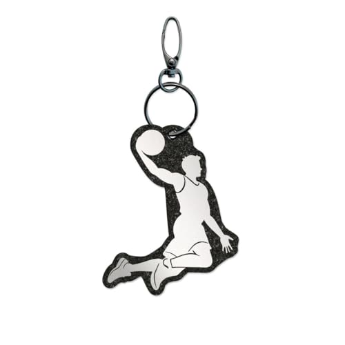 Reflexy Basketball Spieler Dunking Reflektoranhänger - Recycling-Filz Fußgängerreflektor Reflektor-Anhänger Basketball Ballsport Hallensport Sport Dunking Sprung Korb Stopfen Hooper Hoop Shooter Forw Reflexy Basketball Spieler Dunking Reflektoranhänger - Recycling-Filz Fußgängerreflektor Reflektor-Anhänger Basketball Ballsport Hallensport Sport Dunking Sprung Korb Stopfen Hooper Hoop Shooter Forw von Reflexy