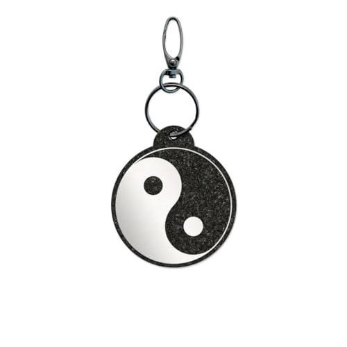 Reflexy Yin und Yang Zeichen Reflektoranhänger - Recycling-Filz Fußgängerreflektor Reflektor-Anhänger Yin Yang Jing Jang China Chinesische Philosophie Entgegengesetzt Taijitu Esoterik Reflexy Yin und Yang Zeichen Reflektoranhänger - Recycling-Filz Fußgängerreflektor Reflektor-Anhänger Yin Yang Jing Jang China Chinesische Philosophie Entgegengesetzt Taijitu Esoterik von Reflexy