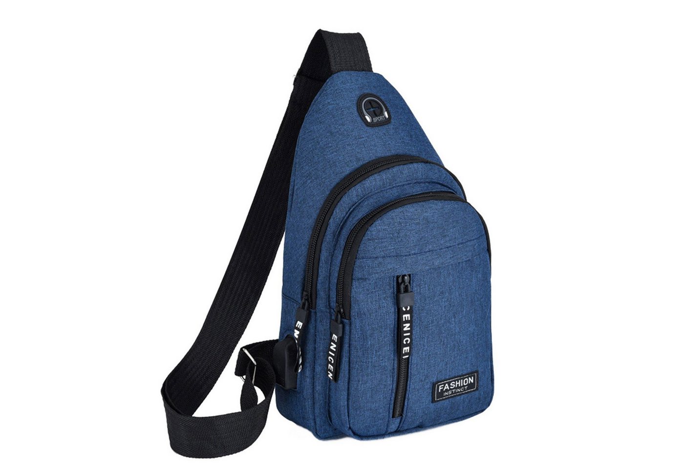Refttenw Schultertasche Brusttasch Crossbody, Casual Brust Rucksack, Outdoor Umhängetasche Refttenw Schultertasche Brusttasch Crossbody, Casual Brust Rucksack, Outdoor Umhängetasche von Refttenw
