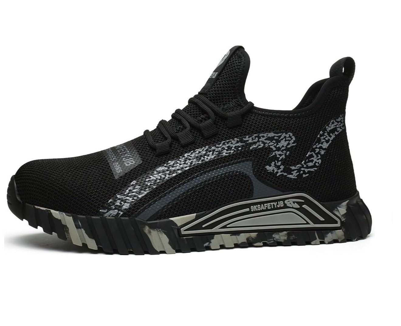 Refttenw Sicherheitsschuhe Herren Arbeitsschuh Stahlkappenschuhe, Leicht Atmungsaktiv Sneaker Refttenw Sicherheitsschuhe Herren Arbeitsschuh Stahlkappenschuhe, Leicht Atmungsaktiv Sneaker von Refttenw