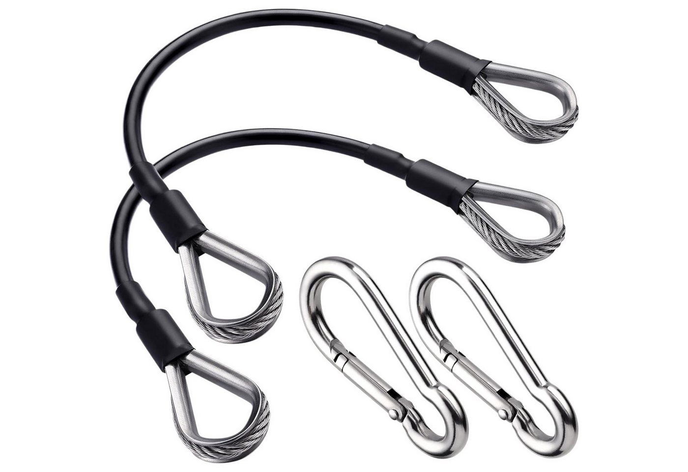 Refttenw Trainingsbänder Fitness Verlängerungskabel,Karabiner,Fitnessgeräte Zubehör,2 Stück Refttenw Trainingsbänder Fitness Verlängerungskabel,Karabiner,Fitnessgeräte Zubehör,2 Stück von Refttenw