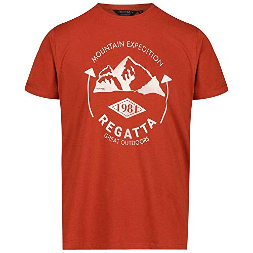 Regatta Cline IV T-Shirt aus Coolweave-Baumwolle mit Grafik-Print Regatta Cline IV T-Shirt aus Coolweave-Baumwolle mit Grafik-Print von Regatta