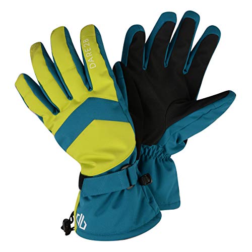 Dare 2b Herren Probity Waterproof Breathable Insulated Ski Snowboard Winter Glove with Gripped Palm and Thumb Handschuhe Kinder, Ocean Tiefen/Citron Lime, m Dare 2b Herren Probity Waterproof Breathable Insulated Ski Snowboard Winter Glove with Gripped Palm and Thumb Handschuhe Kinder, Ocean Tiefen/Citron Lime, m von Regatta