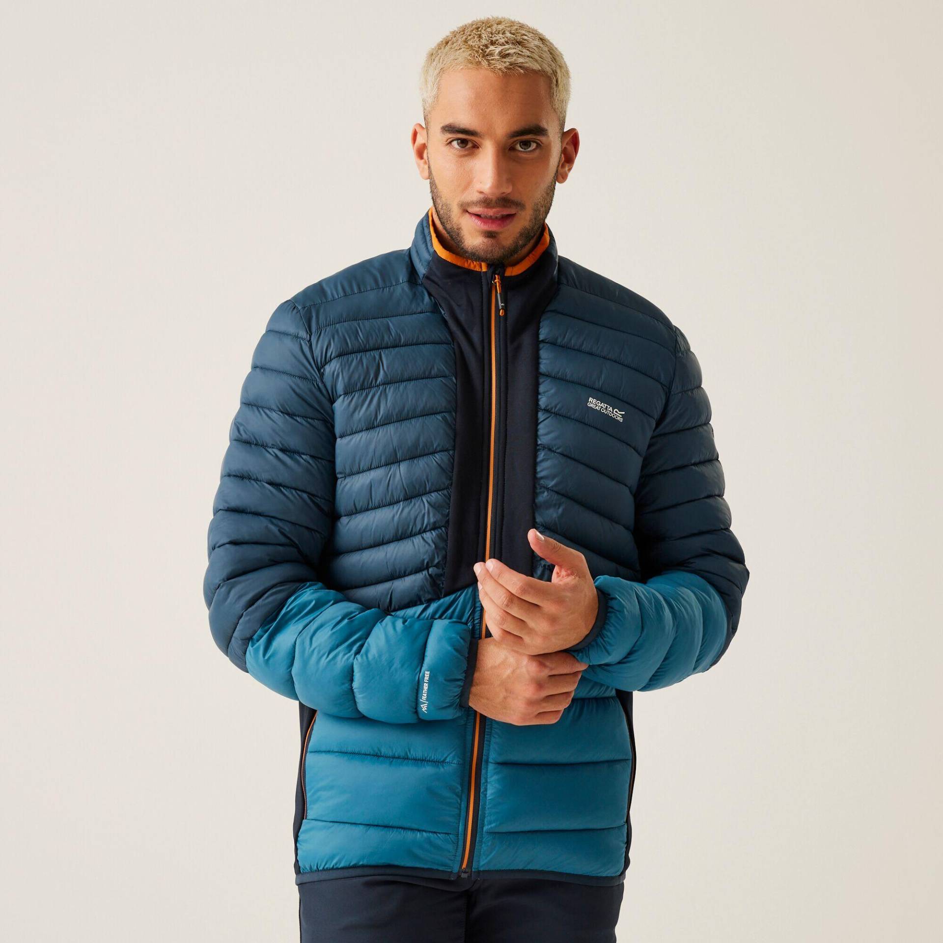 Herren Leedre Hybrid Baffle-Wanderjacke von Regatta