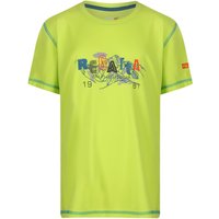 Regatta Alvarado IV Kinder T-Shirt grün Gr. 104 von Regatta