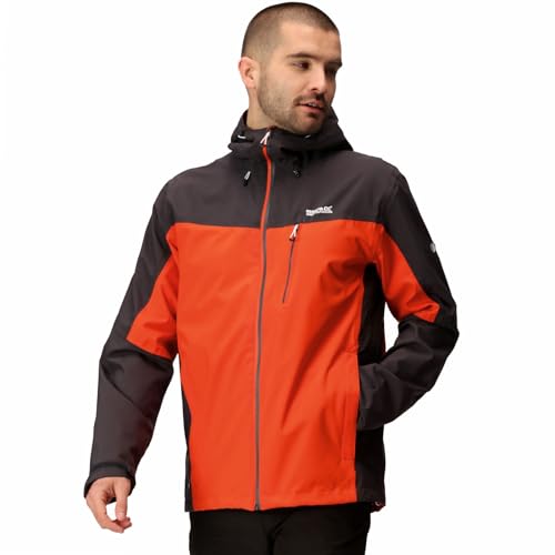Regatta Birchdale Outdoorjacke Regenjacke Herren, Größe:M, Farbe:Orange Regatta Birchdale Outdoorjacke Regenjacke Herren, Größe:M, Farbe:Orange von Regatta