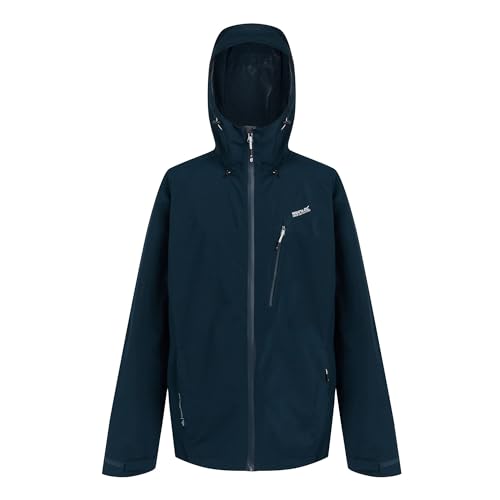 Regatta Birchdale Outdoorjacke Regenjacke Wasserdicht und Winddicht Herren, Größe:M, Farbe:Navy von Regatta