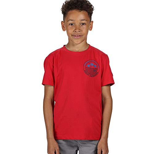 Regatta Bosley III T-Shirt aus Coolweave-Baumwolle mit aufgedrucktem Muster Regatta Bosley III T-Shirt aus Coolweave-Baumwolle mit aufgedrucktem Muster von Regatta