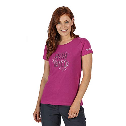 Regatta Damen Breezed' Active Coolweave Baumwolle mit Grafikdruck T-Shirts/Polos/Westen Regatta Damen Breezed' Active Coolweave Baumwolle mit Grafikdruck T-Shirts/Polos/Westen von Regatta
