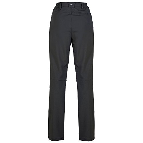 Regatta Damen Fenton Water Repellent and Wind Resistant Softshell Long Leg Anzughose, Schwarz, Size 20 EU Regatta Damen Fenton Water Repellent and Wind Resistant Softshell Long Leg Anzughose, Schwarz, Size 20 EU von Regatta