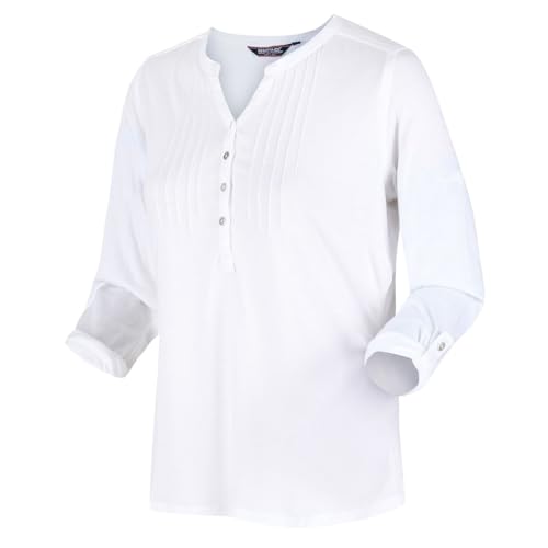Regatta Damen Fflur Blouse, White, 44 Regatta Damen Fflur Blouse, White, 44 von Regatta