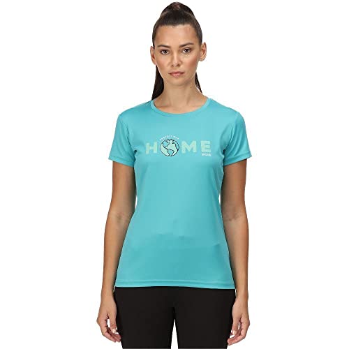 Regatta Damen Fingal VI T-Shirt, Türkis, Größe 42 von Regatta