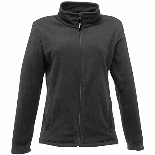 Regatta Micro-Fleecejacke für Damen mit durchgehendem Reißverschluss, Schwarz, Größe 42 (Herstellergröße: 42). Regatta Micro-Fleecejacke für Damen mit durchgehendem Reißverschluss, Schwarz, Größe 42 (Herstellergröße: 42). von Regatta