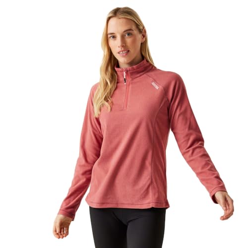 Regatta Damen Montes leichtes Fleece mit halbem Reißverschluss und Ministreifen-Mikrofleece aus 100% Polyester, perfekt zum Wandern, Spazierengehen und für Outdoor-Aktivitäten Regatta Damen Montes leichtes Fleece mit halbem Reißverschluss und Ministreifen-Mikrofleece aus 100% Polyester, perfekt zum Wandern, Spazierengehen und für Outdoor-Aktivitäten von Regatta