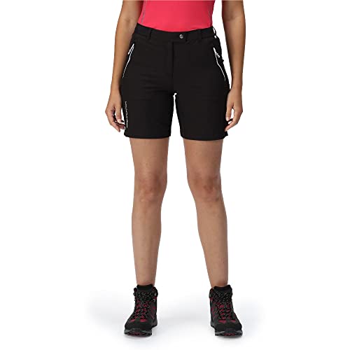 Regatta Mountain ShortsII Damenhose, Schwarz, Größe 38 von Regatta