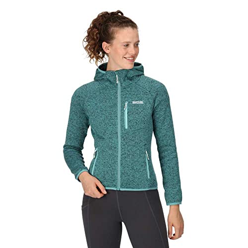 Regatta Damen Newhill Strickfkleecejacke mit Kapuze RWA597 36 grün Regatta Damen Newhill Strickfkleecejacke mit Kapuze RWA597 36 grün von Regatta