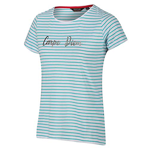 Regatta Damen Olwyn' Coolweave Cotton Striped Short Sleeve T-Shirts/Polos/Westen Regatta Damen Olwyn' Coolweave Cotton Striped Short Sleeve T-Shirts/Polos/Westen von Regatta