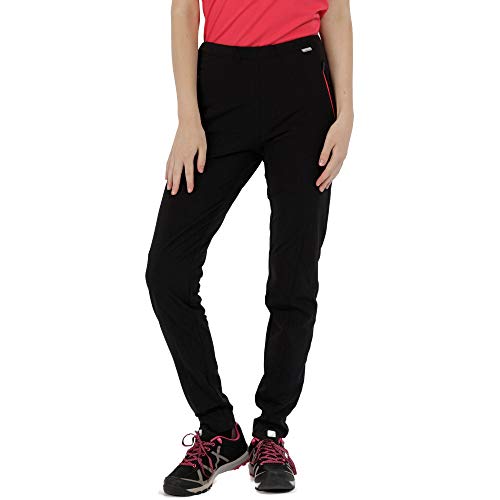 Regatta Damen PENTRE pantalón elástico en Tejido Isoflex, impermeable, 2 bolsillos laterales Con cremallera Hose, Black, 14 Long Leg Regatta Damen PENTRE pantalón elástico en Tejido Isoflex, impermeable, 2 bolsillos laterales Con cremallera Hose, Black, 14 Long Leg von Regatta